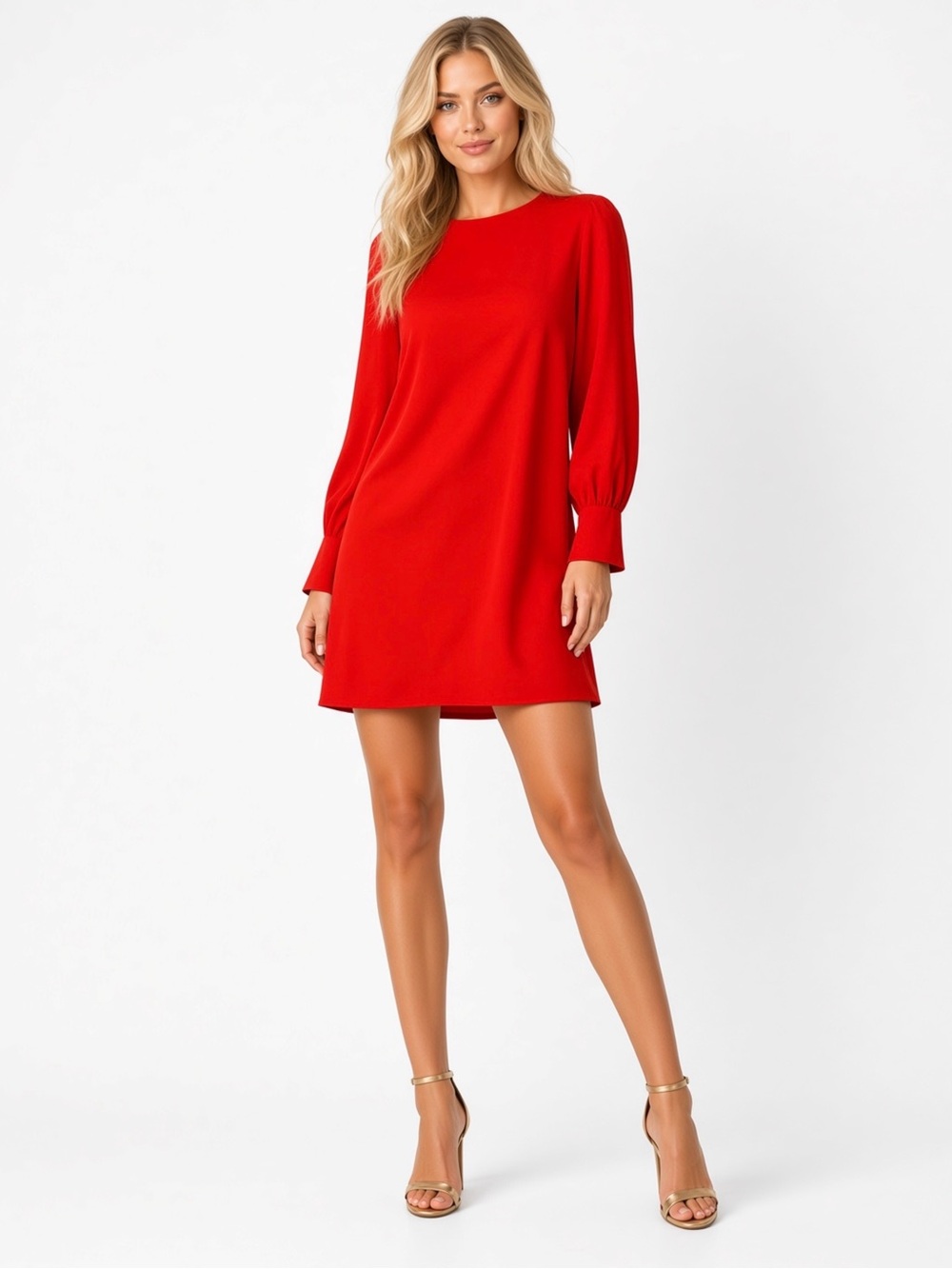 Orange H&M dress